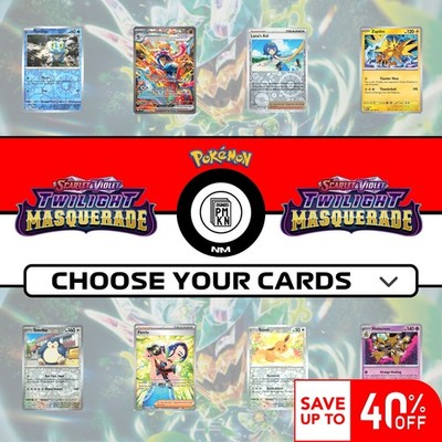 2024 Pokémon Twilight Masquerade Set: Choose Your Card
