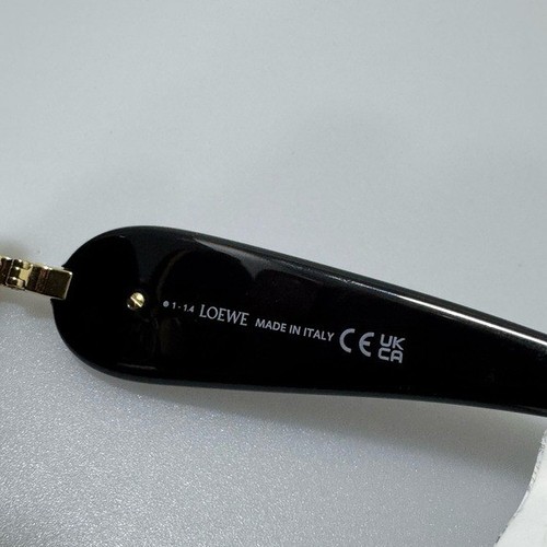 Loewe Anagram Round Sunglasses 49mm Black Gold - Picture 8 of 9