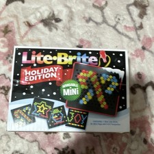 Lite Brite Holiday Edition Hangable Mini Toy 90 Pieces 2023 MPN 02254