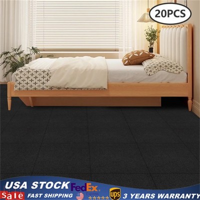 20PCS Carpet Tiles Commercial Flooring Carpet Mat Office Home Shop Retail NEW