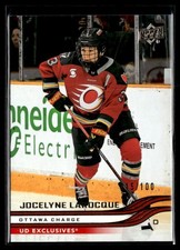 2025-26 Upper Deck PWHL UD Exclusives Base #44 Jocelyne Larocque /100