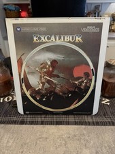 Excalibur Disc 1981 CED VideoDisc Factory RCA VideoDisc Warner HomeHelen Mirren