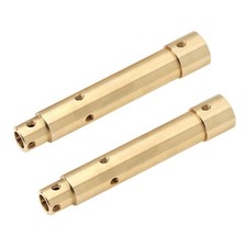 Brass Rear Axle Tube Set for Axial SCX10 PRO Comp AXI03028 1/10 RC Car Upgrade