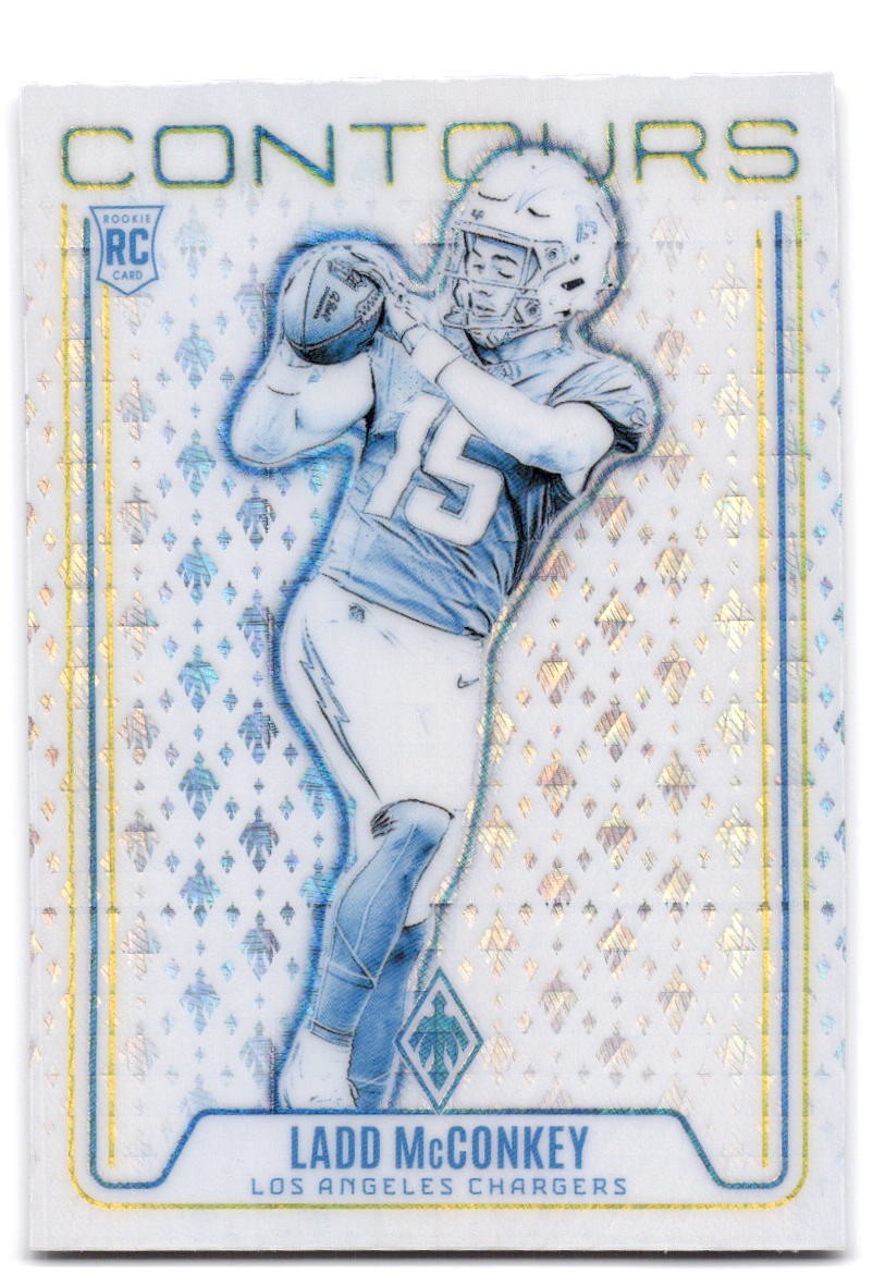 2024 Panini Phoenix #CON-LMY Ladd McConkey Contours Stars