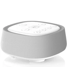 Rechargeable White Noise Machine with 28 Smoothing Sounds, Portable Sound Mac...