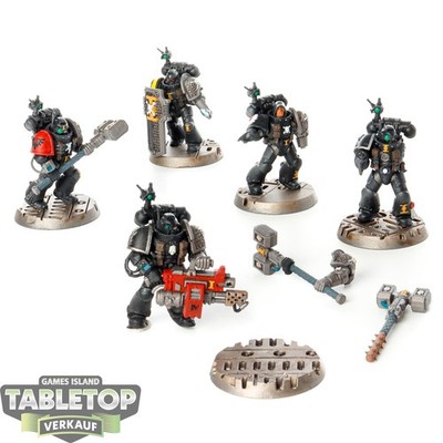 Deathwatch - 5x Kill Team: Deathwatch - teilweise bemalt
