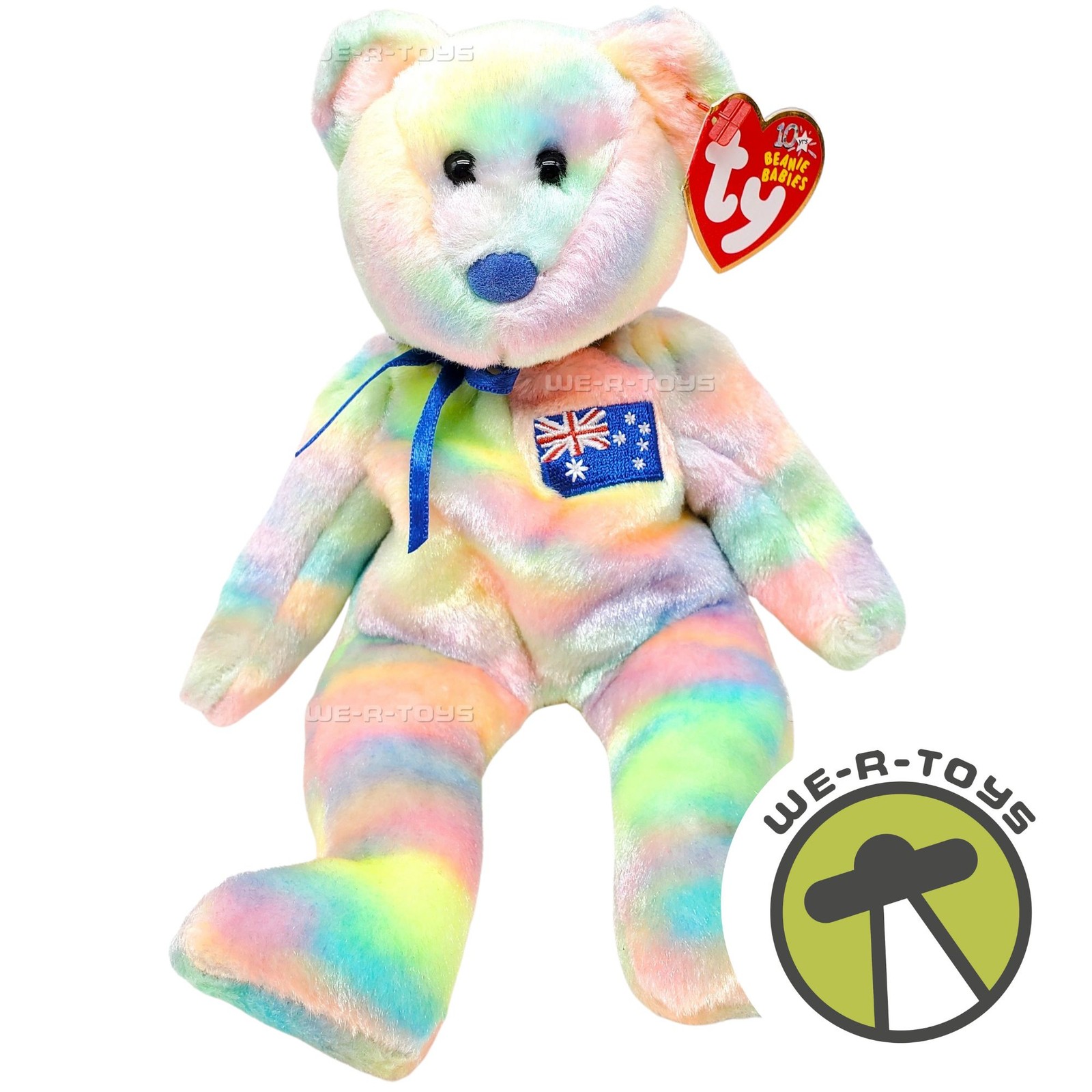 Ty Beanie Babies Aussiebear Australian Exclusive Plush
