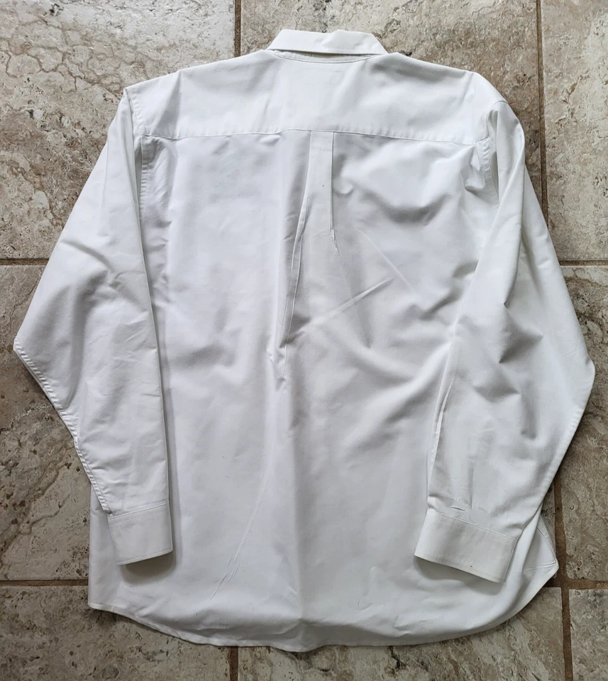 Camisa de vestir con botones Nice Ducks Unlimited Michigan logotipo cosido para hombre 2XL XXL Foto 3 de 4