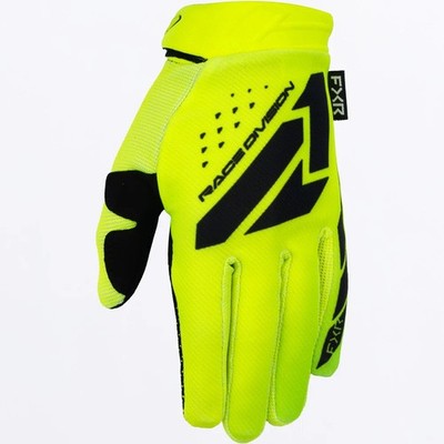 FXR Racing Reflex MX Youth Gloves XL Hi-Vis/Black #263405-6510-07
