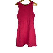 Sanctuary Womens L Coral Sleeveless Dress with Seam Detail and Back Zipper 