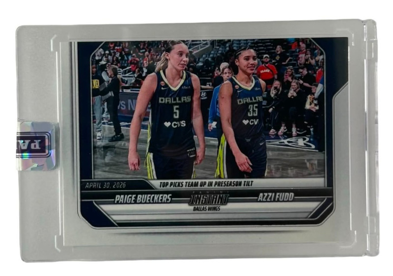 2026 Panini Instant WNBA #21 Paige Bueckers Azzi Fudd Rookie (RC)  Dallas Wings