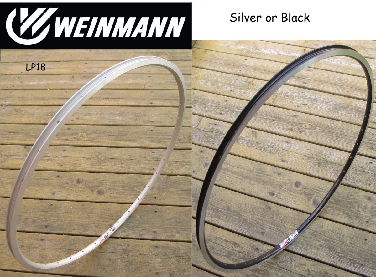 RIM Weinmann 700Cx18c/23c Etrto 622x14 LP18 36H Black or Silver