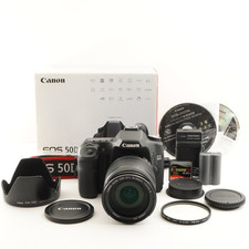 8,431 Shots/ Canon EOS 50D In Box EF-S 18-200mm 8GB Card from Japan 11340