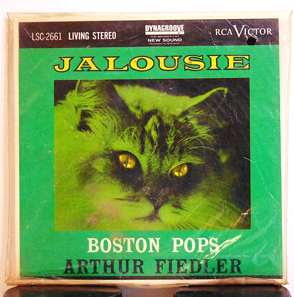 Boston Pops Arthur Fiedler-Jalousie -1963 RCA VLP-2661 7" EP 33 RPM NOS SEALED Foto 3 de 4
