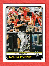 2020 Topps Big League #165 Daniel Murphy Colorado Rockies