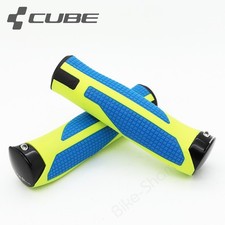 CUBE Bikes Natural-Fit RACE Ergonomic Handlebar MTB Grips, Lock-On Clamp, Size S