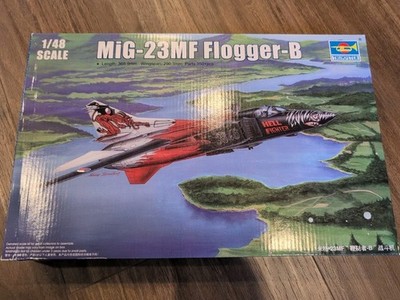 1/48 Trumpeter MiG-23MF Flogger-B : 3 Decal Options w/Photo Etch: US Seller !