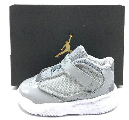 *NEW* Toddler NIKE AIR JORDAN MAX AURA 4 (TD) COOL GREY (DQ8402 005)