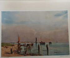 Bild PAUL ERNST WILKE -"SONNIGER NOVEMBERTAG "- Druck von 1926