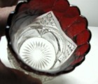 EAPG ** CREAMER & SPOONER = RUBY STAINED = DALTON = 2 FOR 1 — photo 4