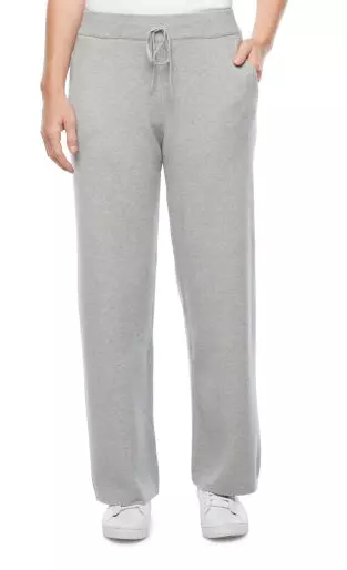 Liz Claiborne Women's Light Heather Gray Lounge Pants Sweatpants XL Retail  $44