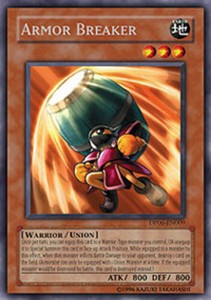 Armor Breaker - DP06-EN009 - Rare - 1st Edition x3 - Near Mint