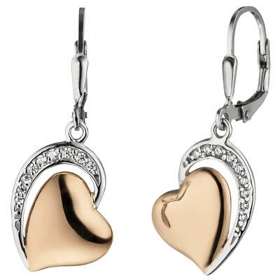LYITZW 2 Paia Orecchini Donna A Forma di Cuore, Orecchini Chunky LYITZW 2 Paia Orecchini Donna A Forma di Cuore, Orecchini Chunky