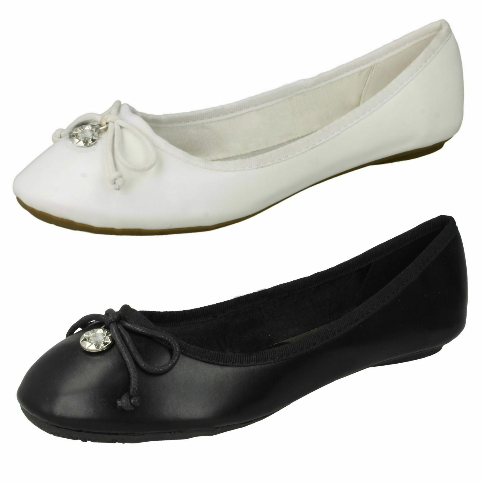 Mujer F8R0014 Plano Zapatos Mocasín Por Spot On Precio de Venta Oferta Ahora