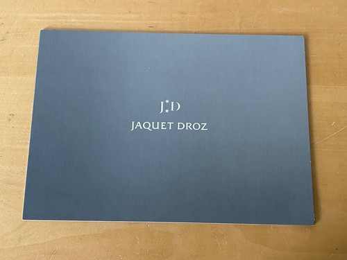 Booklet Brochure - JAQUET DROZ - Tonneau & Chronograph GMT - Watches - French - Picture 2 of 3