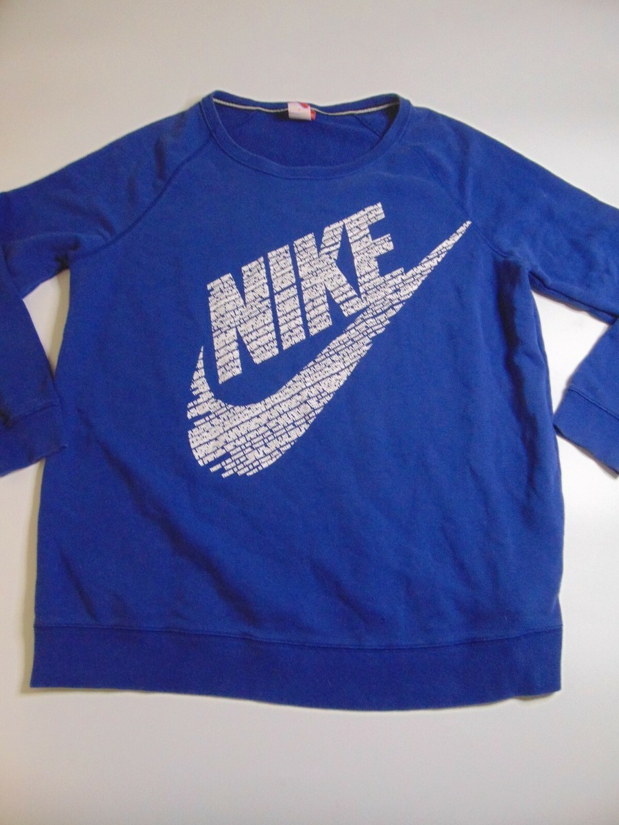 nike wide neck sweatshirt