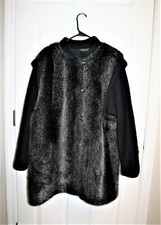 Reduced  HILLMOOR NEW YORK FAUX FUR COAT