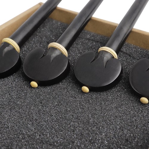 4PCS Ebony Cello Pegs High Quality Handmade Tuning Pegs Cello Replacement Parts - Picture 6 of 8