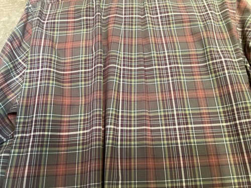 Camisa Ralph Lauren Para Hombres Mediana Calce Clásico Btn Plumón LS Ballena Cuadros Marrón Usada en Excelente Condición - Imagen 12 de 12
