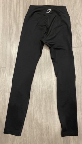 Gymshark Training High Rise Leggings, Black, Small, USED - Picture 2 of 7