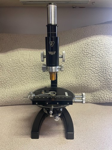 Vintage Bausch & Lomb Microscope (Single Objective)