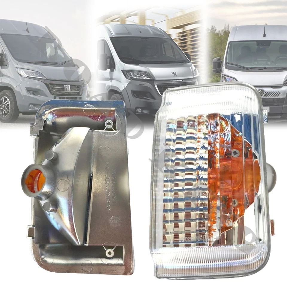 Clignotant De Retroviseur Droite Pour Peugeot Boxer/Fiat Ducato/Citroen Jumper - Photo 3/3