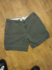 Columbia Men's Cargo Shorts 42 Khaki gray Pockets Zip Cotton Outdoor