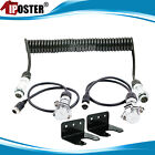 <!--F#f_0-->Suzy Coil Trailer Cable Spring Line +Pair Mount Bracket Kit For Caravan Trailer<!--F/-->