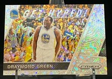 2017-18 Prizm Get Hyped! Fast Break #GH-DG Draymond Green Golden State Warriors