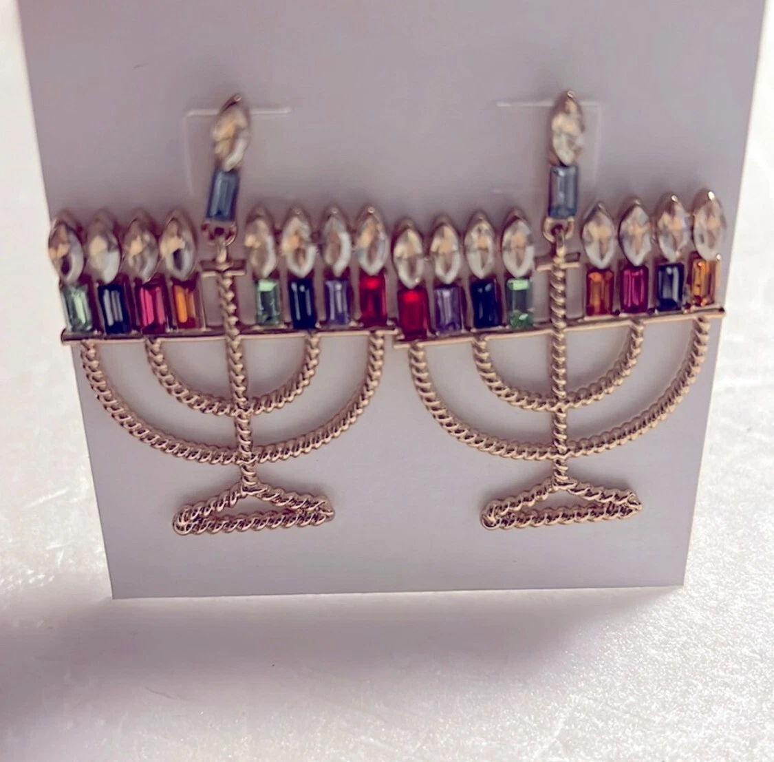 Baublebar menorah earrings deals