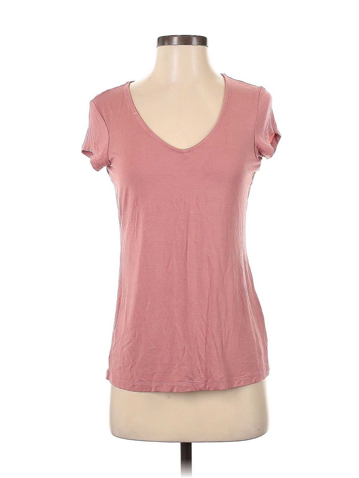 Tahari Women Pink Short Sleeve T-Shirt XS - image 1