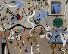 Print or Canvas - Harlequin's Carnival, 1924-25, by Joan Miro