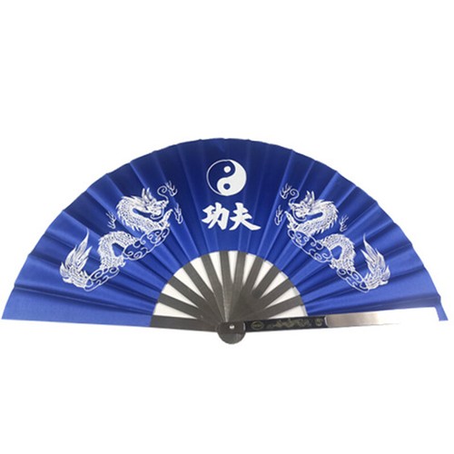 Stainless Steel Fan Tai Chi Martial Arts Kung Fu Dance Practice Training Fan - Picture 13 of 21