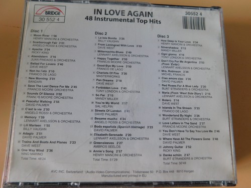 In Love again - Moon River, West Side Story u.a. - 3 CDs - Bild 2 von 2