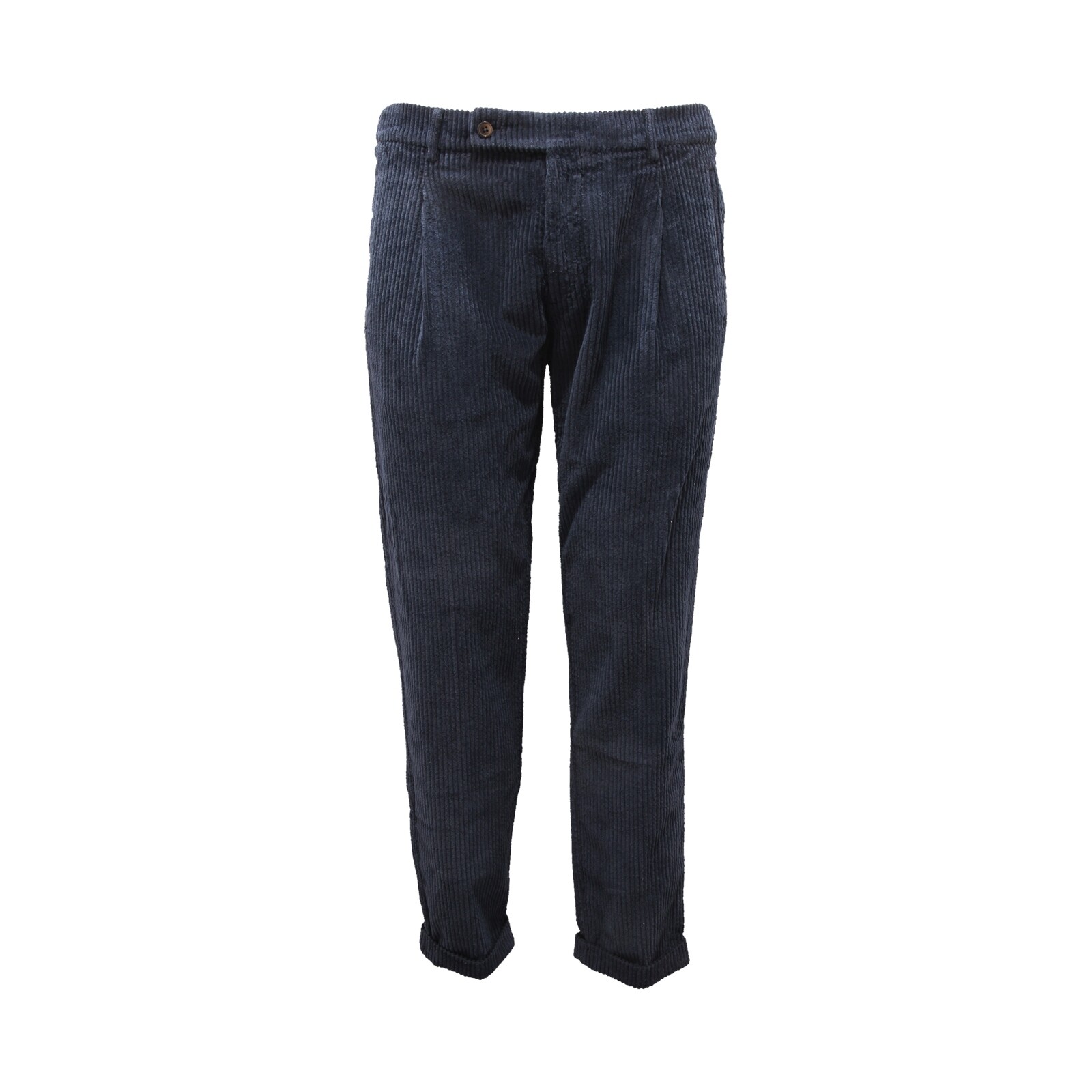 8886AQ мужские бархатные брюки pantalone uomo BERWICH, синие