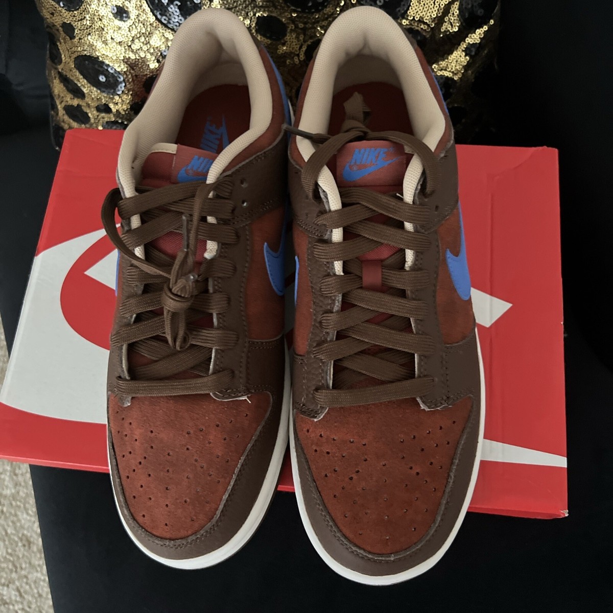 Nike Dunk Low Retro PRM Mars Stone / Cacao Wow / Comet Blue 
