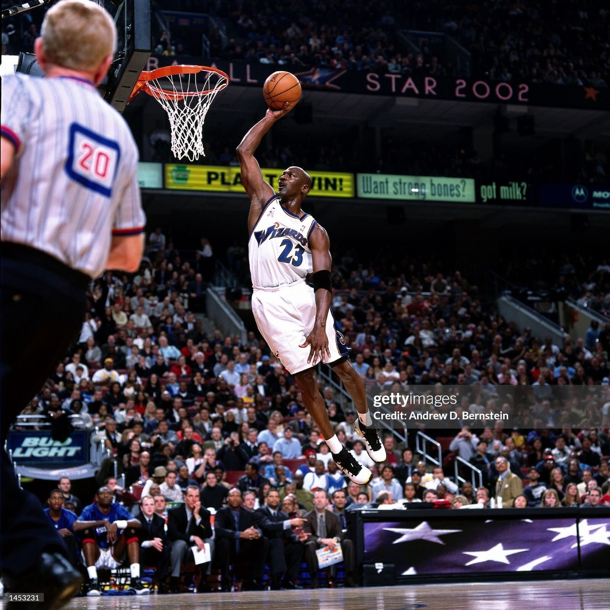 100% Authentic Michael Jordan Vintage Nike Wizards Jersey Size 52