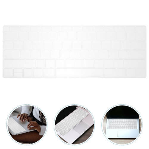 Thin Keyboard Cover Keyboard Protector Protective Film for 12 keyboard cover - Afbeelding 2 van 12