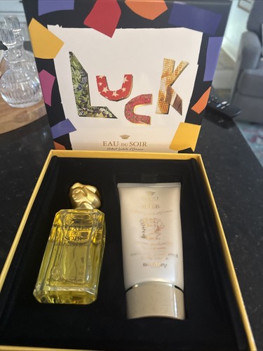Sisley LUCK EAU DU SOIR Eau de Parfum 100ml & Body Cream 150ml Gift Set New