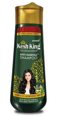 6 x Kesh King Ayurveda Anti-Hair fall Shampoo With 21 Ayurvedic Herb- 200 MLeach